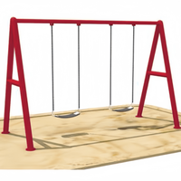 Ensemble de balançoires pour enfants Lovekids, garantie de qualité, coloré, en alliage, équipement de terrain de jeu commercial pour usage intérieur/extérieur, centre commercial 10