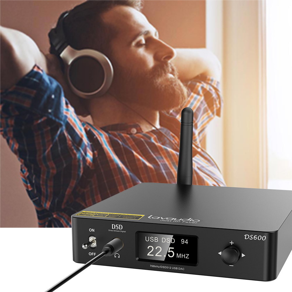 Lavaudio DS600 HiFi Bluetooth Amplificador com Controle