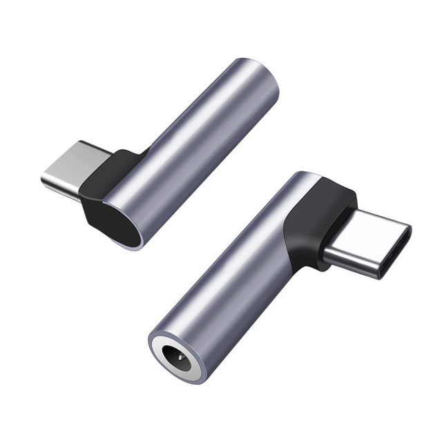 2024 New Product Ideas USB C 3.5mm Jack Audio Adapter DAC Chipset Stereo HiFi Type C Headphone Output Type AC