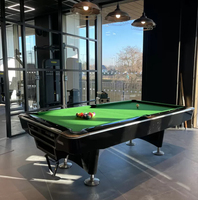 2025 pas cher ardoise Brunswick Table de billard de Style américain 5x9ft Bar Table de billard 9 pieds fabricant de Table de billard de jeu professionnel