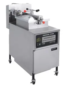 Commerical Electric Chicken Pressure Fryer With Oil Pump And Filter / Boaster Chicken Machine