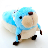 Porte-clés en peluche écureuil à grande queue, jouet en peluche doux, pendentif de sac moelleux, porte-clés de voiture, cadeau pour filles et enfants