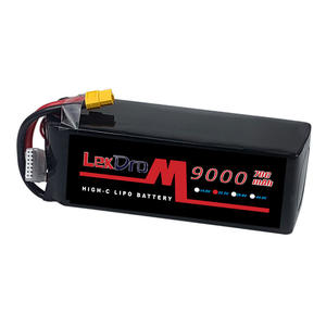 แบตเตอรี่ลิเธียมโพลิเมอร์ รุ่น FPV-HR-6S-9000 22.2V 9000mAh 70C ความจุสูง สำหรับโดรนแข่ง FPV ผลิตจากโพลิเมอร์เทอร์นารี ผลิตในกวางตุ้ง - Product Image 1