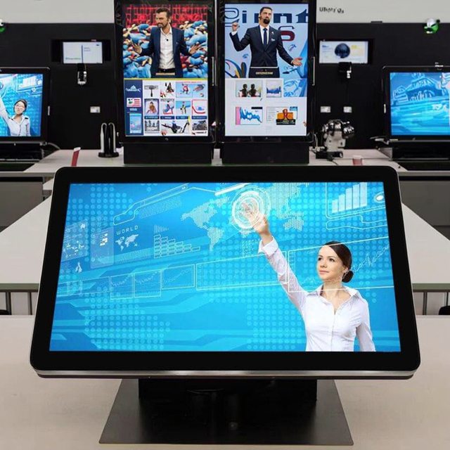 New 21.5 Inch Open Frame LED LCD DVI Commercial POS Register Display Business Capacitive Touch Screen Monitor