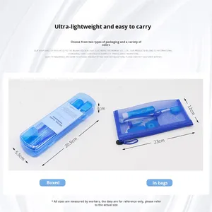 Orthodontic Oral Care Set with Wax Toothbrush Dental Floss & Oral <b>Mirror</b>-Eight-Piece Dental Clinic Gift for Adults Made in China - Product Image 5