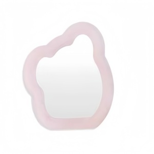 Espejo de Escritorio con Marco de Madera, Estilo Art <span class=keywords><strong>Deco</strong></span> de 5MM, Sin Luz LED, para Baño y Oficina, Disponible en Stock - Product Image 4