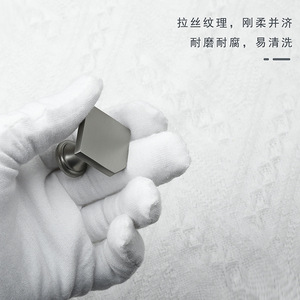 Creative Colorful Square Cabinet <b>Knobs</b> Zinc Alloy Modern Drawer Handle Single Hole Easy Installation - Product Image 4