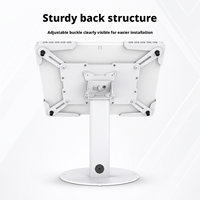 Support d'affichage pour tablette, support de tablette de bureau durable et rotatif pour l'apprentissage à domicile, le comptoir de caisse et le travail sur ordinateur