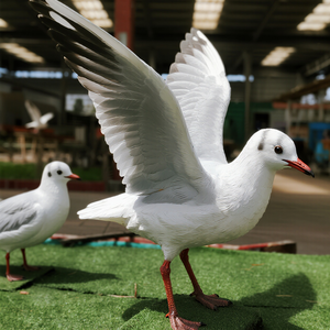 Mô phỏng cao Kích thước cuộc sống hiện đại thép animatronic Pigeon điêu khắc cho trong nhà/ngoài trời sử dụng phiêu lưu công viên sân bay công cộng nhà - Product Image 1