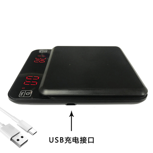 Sincronización automática Balanza digital para el hogar 3kg Balanza electrónica para café 0,1g/1g Divisiones Batería Medición <span class=keywords><strong>de</strong></span> peso <span class=keywords><strong>de</strong></span> nueva generación - Product Image 6