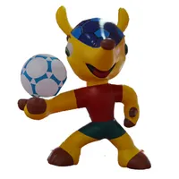 Mascota Fuleco inflable modelo de dibujos animados para la publicidad