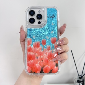 Haute qualité 3 En 1 belle impression étui de téléphone portable <span class=keywords><strong>incassable</strong></span> pour VIVO Y04 4G Y29S 5G - Product Image 4