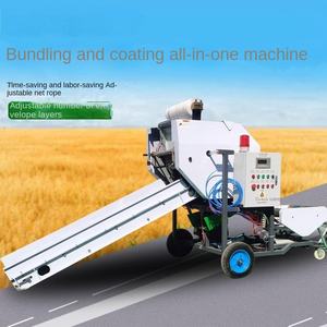 Venta caliente 650W Motor Gearbox Motor Bearing Hay Baler para Walking Tractor - Product Image 3