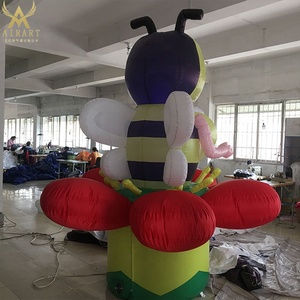 Inflable <span class=keywords><strong>gigante</strong></span> de <span class=keywords><strong>abeja</strong></span>/animal inflable/inflable soporte de <span class=keywords><strong>abeja</strong></span> para la publicidad de promoción - Product Image 3