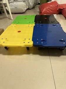 Camión de servicio Elevador de paletas <span class=keywords><strong>Dolly</strong></span> 32 bandejas Shanghai Tray Rack Trolley - Product Image 3