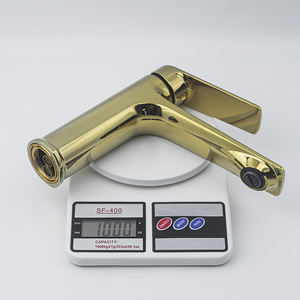 Luxurious Modern Single-Hole <strong>Basin</strong> Faucet Copper-Zinc Simple Design Ceramic <strong>Valve</strong> for Cold Hot Water Functions in Bathroom - Product Image 4