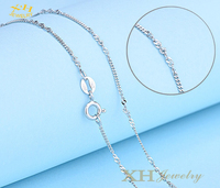 En Stock S925 Sterling Chaîne En Argent Bijoux BRICOLAGE Boîte De Serpent Papillon Étoiles Câble Corde Balle