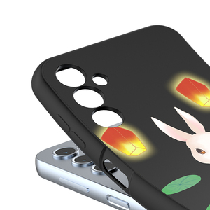 เคสโทรศัพท์กันกระแทกแบบบางพิเศษทำจากซิลิโคนลายสัตว์สำหรับ Samsung Galaxy A14 5G มีซับในไมโครไฟเบอร์ภายในเคส - Product Image 4