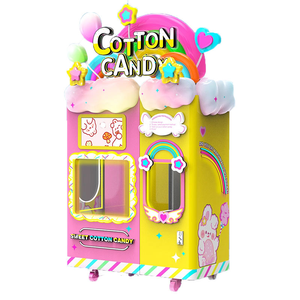 Kiosque intelligent de vente de barbe à papa en libre-service | Machine à bonbons automatique 24 heures sur 24 pour les parcs d'attractions et les campus - Product Image 4