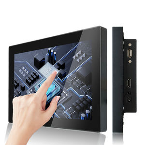 <span class=keywords><strong>Monitor</strong></span> HDMI besi tahan karat 10.1 inci NEMA 4X lingkungan higienis <span class=keywords><strong>monitor</strong></span> kinerja andal konstruksi tahan lama - Product Image 1