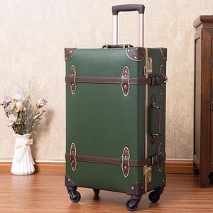 <span class=keywords><strong>Valigia</strong></span> Classica in Pelle PU Effetto Coccodrillo, Bagaglio Vintage 20/22/24/26/28 Pollici, Consegna Rapida, Borsa Trolley OEM ODM - Product Image 2