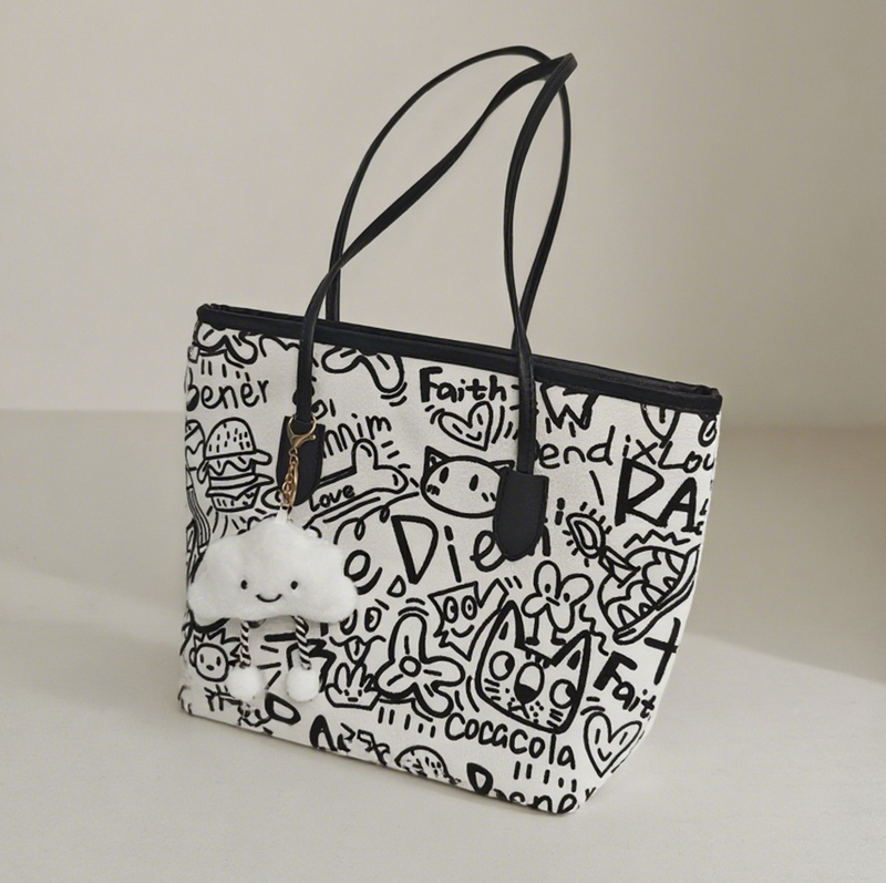 Custom Printed Cotton Canvas Tote Bag