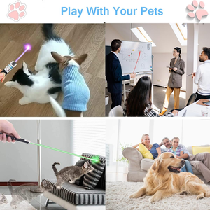 Factory Wholesale <b>Cat</b> Laser Pointer <b>Interactive</b> <b>Cat</b> Laser Teaser Exerciser <b>Toy</b> - Product Image 5