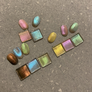 BOKO-pigmento camaleón ojo de gato para uñas, macaron polvo magnético, Serie de color <span class=keywords><strong>nude</strong></span>, venta al por mayor de fábrica - Product Image 3