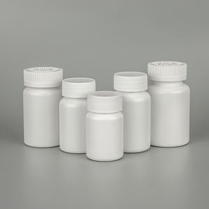 Kapsel behälter Leere Plastik flasche für Pillen ergänzung <span class=keywords><strong>Vitamin</strong></span> kapsel verpackung 50 ml80ml90ml100ml120ml - Product Image 1