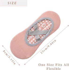 Calcetines de Yoga y Pilates para Mujer - Calcetines Antideslizantes para Yoga, Barre, Hospital, Pies Descalzos, Fitness, Ejercicio - Product Image 2