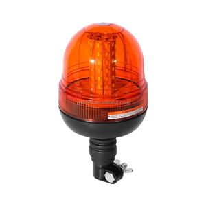 12-24V lumière stroboscopique d'urgence magnétique ambre rotatif balise d'alarme pour camions et tracteurs agricoles - Product Image 1