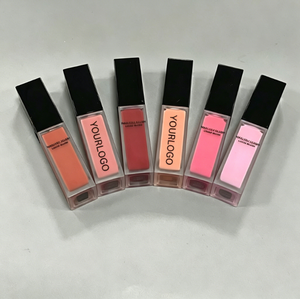 Vente en gros de <span class=keywords><strong>blush</strong></span> <span class=keywords><strong>liquide</strong></span> minéral pour le visage, stick de maquillage longue tenue, fini mat, pour peaux claires, cosmétiques hautement pigmentés, imperméables, véganes - Product Image 1