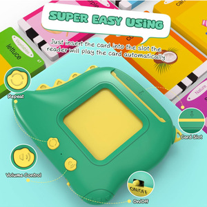 Máquina <span class=keywords><strong>de</strong></span> Aprendizaje Educativa con Tarjetas <span class=keywords><strong>de</strong></span> Dinosaurios Pequeños para Niños <span class=keywords><strong>de</strong></span> 4 a <span class=keywords><strong>6</strong></span> Años, Juguete <span class=keywords><strong>de</strong></span> Plástico a Pilas - Product Image 1