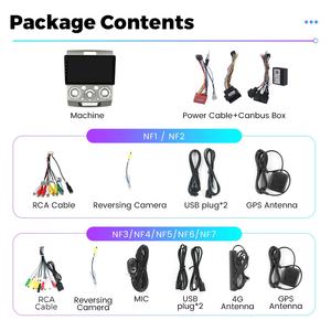 <span class=keywords><strong>Autoradio</strong></span> Android Navifly NF pour Ford Ranger 2006-2011, système multimédia vidéo électronique - Product Image 6