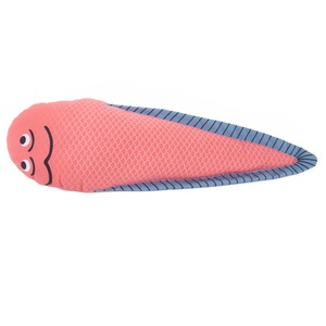 Saury Fish Cat Toy Soft Durable Catnip Arruga Sonido Squeak Bell Interior Interactivo Gatito Mordedura Resistente Dentición - Product Image 5