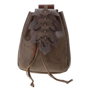 Bolsa con cordón de estilo medieval, bolsa para dados, bolsa steampunk, bolsa de cintura - Product Image 2
