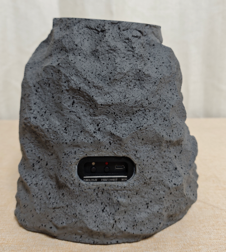 Rock Speakers Outdoor Waterproof All Weather for V5.3 2000-3000mAh Battery for Backyard Garden Pool Deck BBQ Porch (Pair) · image 4