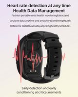 Allarme Rilevamento Cadute, Tracker del Sonno, Activity Tracker Quadrato, Braccialetto da Caviglia, Monitoraggio Anziani, Smartwatch Dual SIM GPS IP67