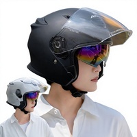 Casque de moto certifié 3C GB811-2022A en ABS, chaud, quatre saisons, pour moto électrique, homme et femme, utilisation sécurisée