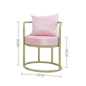 Mesas y Sillas de Salón de Belleza Estilo Casual Crema, Sillas y Sofás de Lujo Ligero para Negociación con un Toque Sencillo - Product Image 4