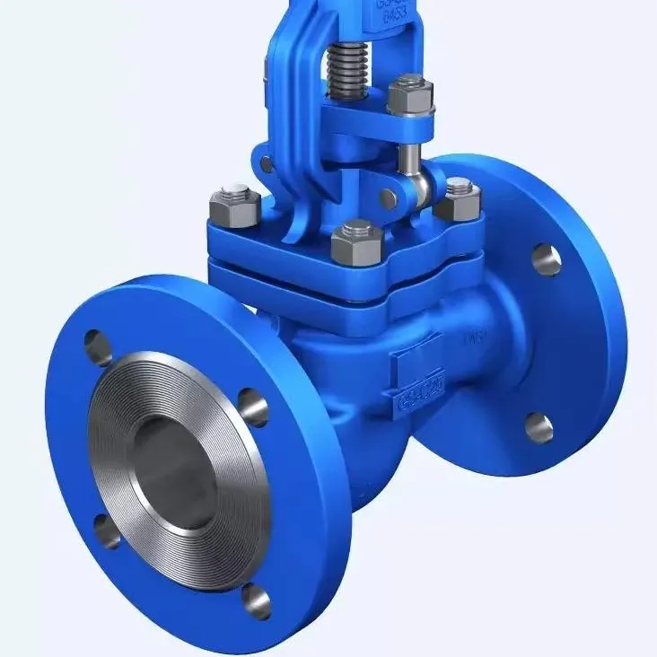 DIN Cast Steel GS-C25 1.7363 bellows globe valve valve globe