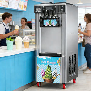 Machine à crème glacée commerciale LS298YL, machine à crème glacée molle, machine à yogourt glacé portable - Product Image 4