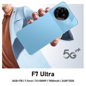 Toàn cầu mở khóa F7 siêu 5g điện thoại thông minh Dual <span class=keywords><strong>Sim</strong></span> 7.3 inch màn hình 16GB Ram 7800mAh pin 1TB lưu trữ Điều kiện Mới bán buôn - Product Image 5