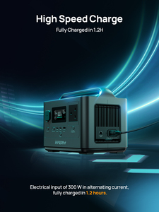 ไฟฉายแบบพกพาชนิด Type C 400W สถานีพลังงานแสงอาทิตย์แบบพกพา แบตเตอรี่ลิเธียม สถานีพลังงานแสงอาทิตย์แบบพกพา - Product Image 2