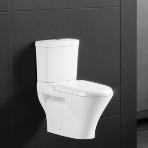 Hai mảnh nhà vệ sinh gốm WC 670x400x820mm kép tuôn ra hệ thống S Trap 250mm P Trap 180mm tiết kiệm nước trắng hiện đại tầng gắn - Product Image 4