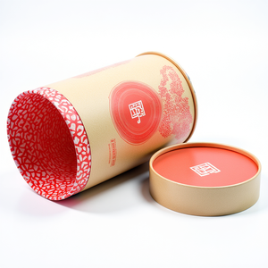 Custom Printed Biodegradable Cylinder Paper Tubes Cosmetic Packaging Kraft Paper Core Tube <b>Round</b> Cardboard <b>Boxes</b> - Product Image 3