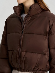 Excellente qualité femmes hiver long manteau doudoune femmes avec col en fourrure vêtements amples vêtements d'extérieur hiver pour femme - Product Image 2