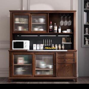 Solid Wood <b>Sideboard</b> Cabinet 1500x450x1875 Multi Functional Living Room <b>Kitchen</b> Storage Unit - Product Image 3