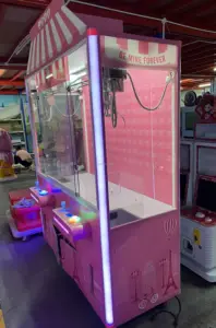 Mesin Derek Mainan Dioperasikan Koin Laris Mesin Cakar Penjual Mainan Mewah 2 Pemain Mobil Putri