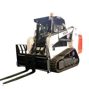 50HP 60HP 70HP 100HP mini diesel skid steer loader with Auger